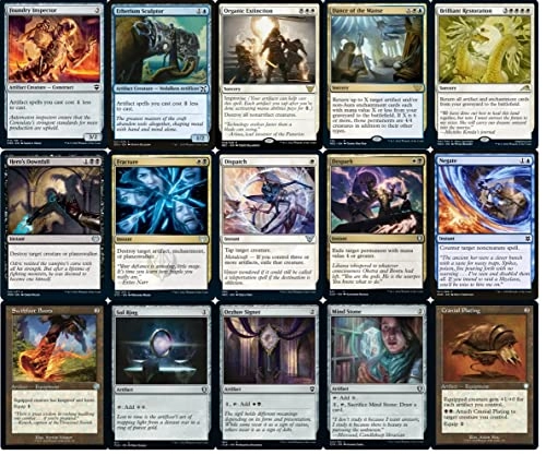 Magic The Gathering: Urza Artifacts - Commander - 100 Card