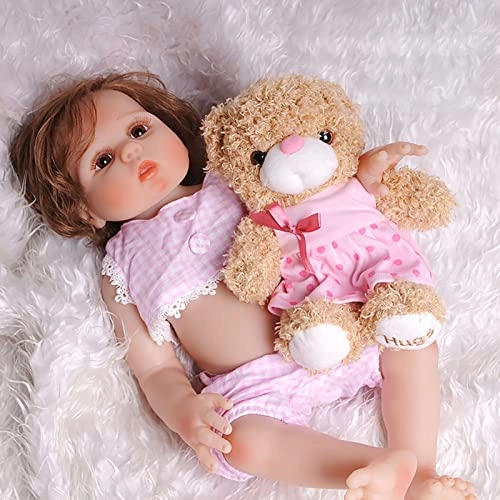 Reborn Baby Doll - 19 Inch Vinyl Girl
