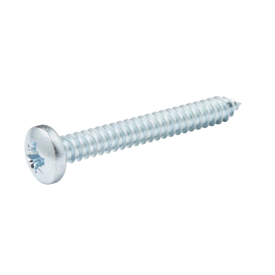 Zinc-Plated Carbon Steel Self Tapping Screw Pack 6.3mm 50mm