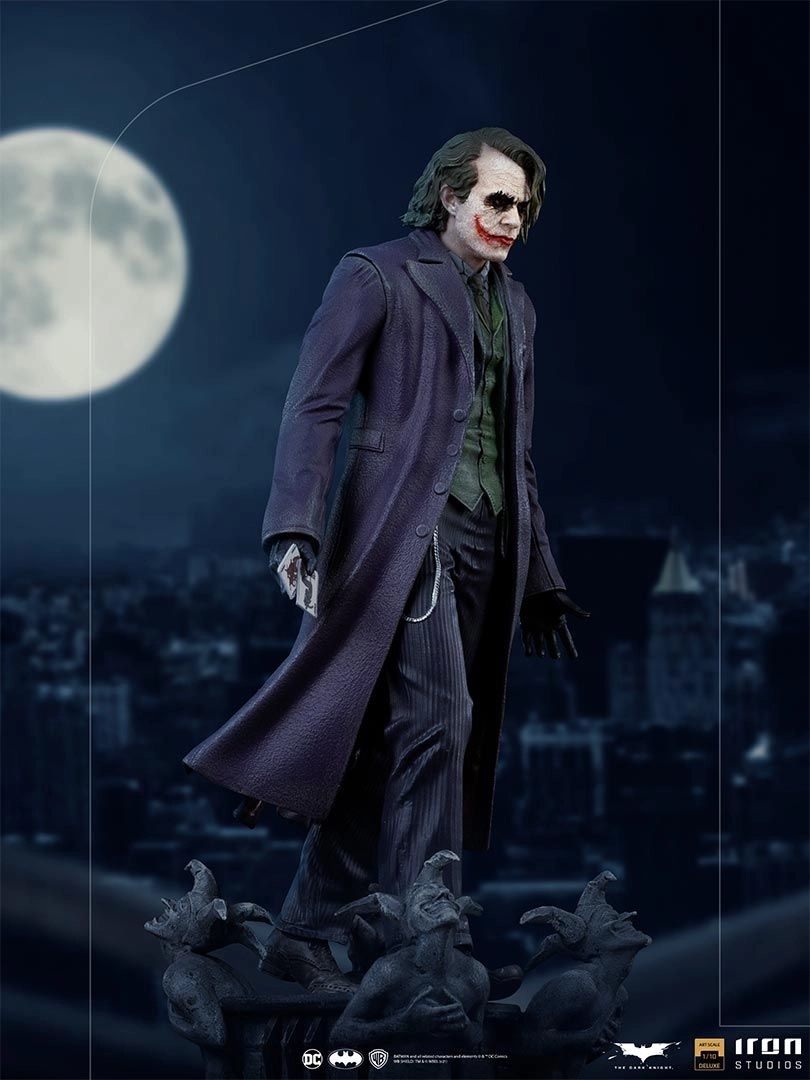 The Joker - The Dark Knight - Deluxe Art Scale 1:10 Hand Painted