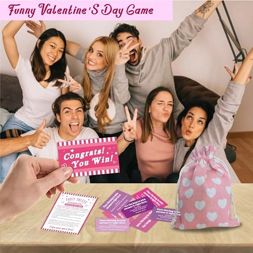 Pass The Bag Game - Adult 44 Tip Cards & 1 Pass Bag