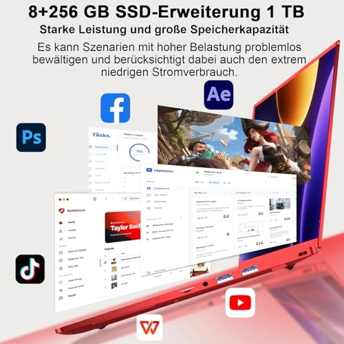 Laptop - 14'' Celeron N5095 8GB DDR4 256GB SSD