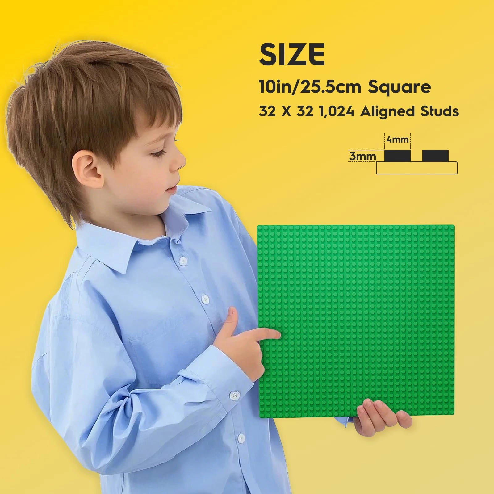 Classic Baseplates - 10 pcs