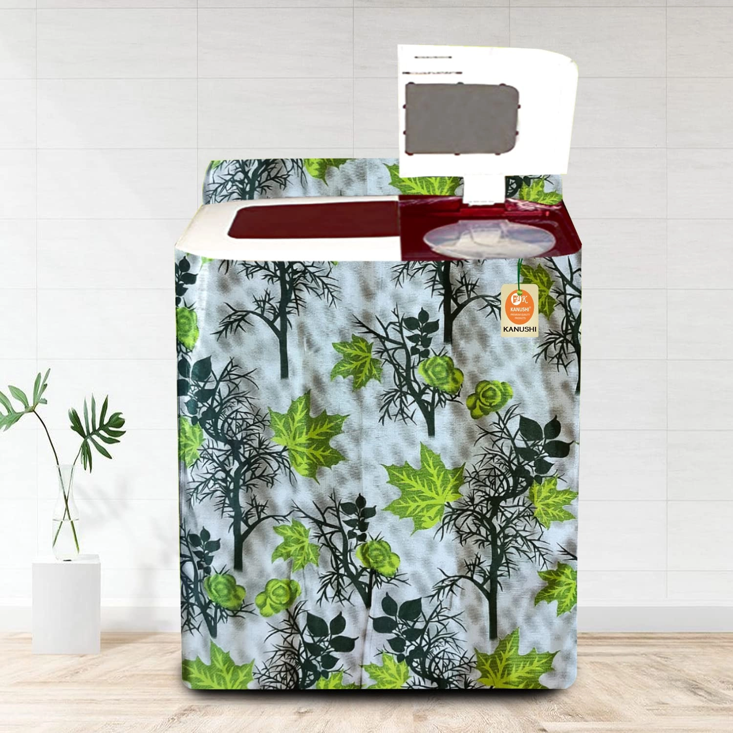 Washing Machine Cover - 6 kg 6.5 kg 7 kg 7.5 kg Brown