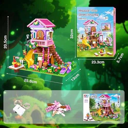 Tree House Building Blocks - 1 pcs