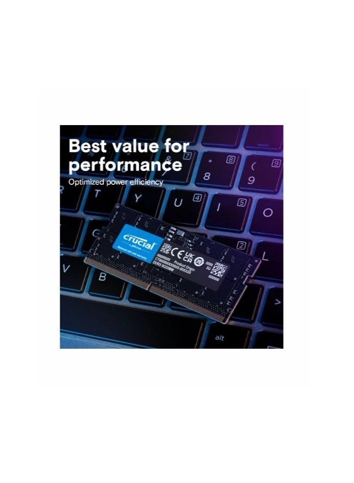 CT16G56C46S5 - 16GB 5600MHz SODIMM DDR5