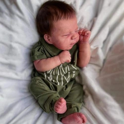 Pascale Reborn Baby Doll - 18 Inch Vinyl Boy Ages 3+ Set