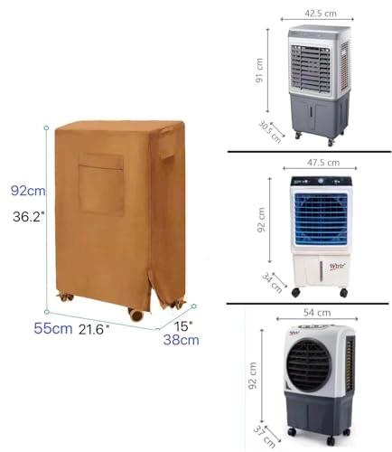 Air Cooler Cover - 36.2"x21.6"x15" Waterproof Brown