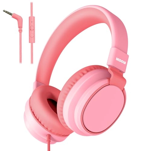 MD-H01 - Kids Wired 85dB Foldable On-Ear with Mic
