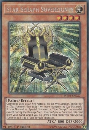 Yu-Gi-Oh! Star Seraph Sovereignty WSUP-EN020 - EN 1st Edition
