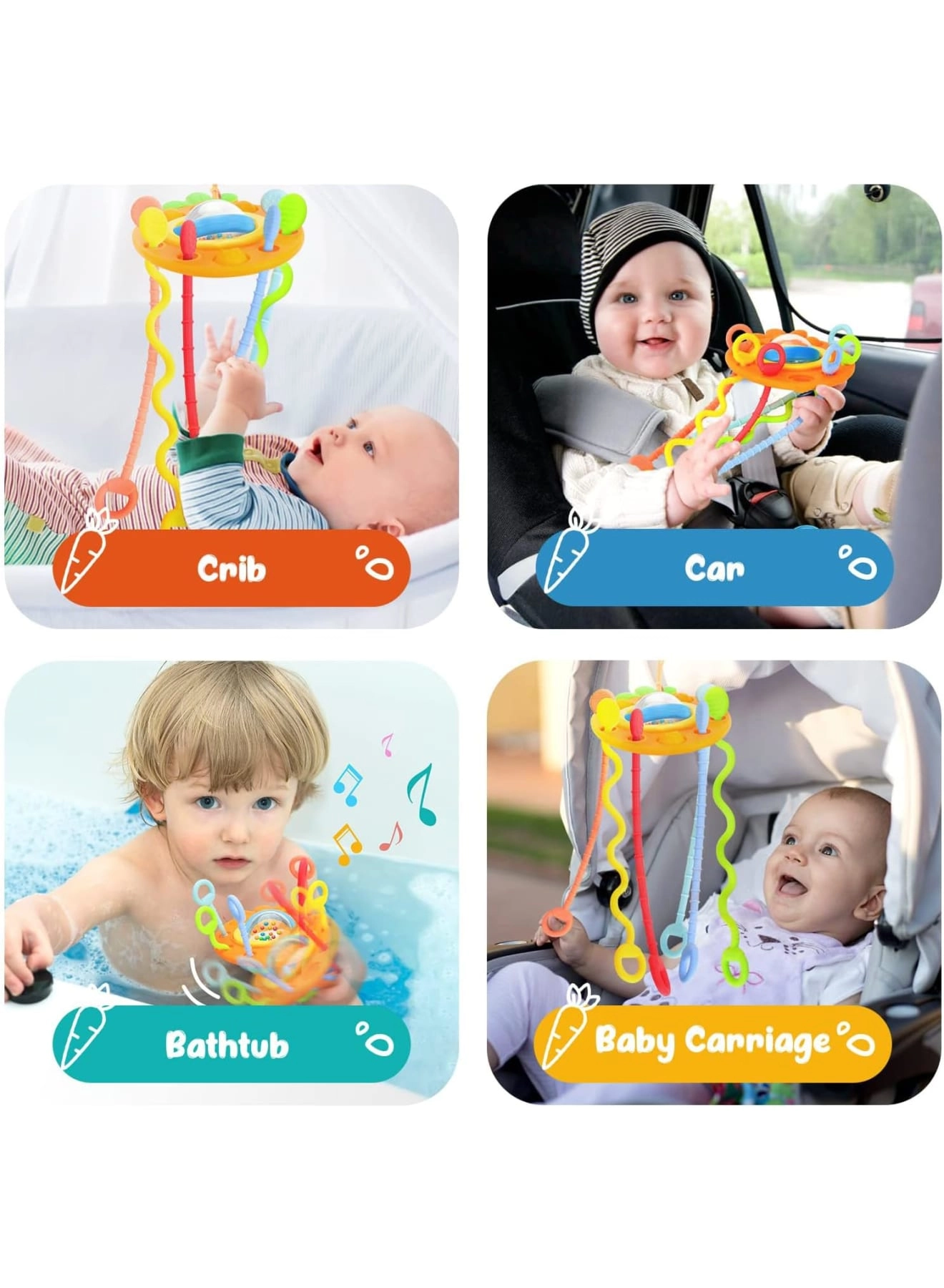 Baby Sensory Toys - 6-12-18 Months
