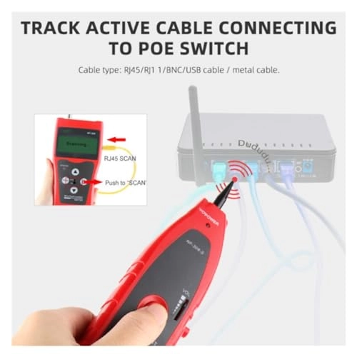 NF-308 - RJ11 RJ45 Coacial USB Continuity Test