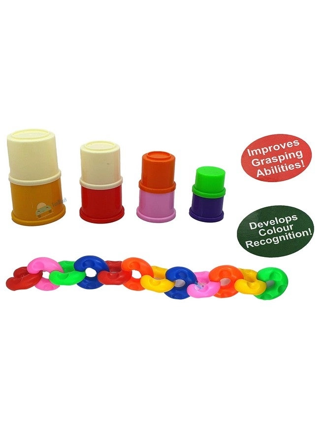 Stacking Drum Toy - 20 pcs