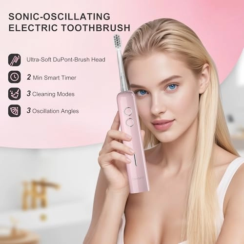 BASS-Brushing - 60° Oscillating 110-Day Battery IPX7