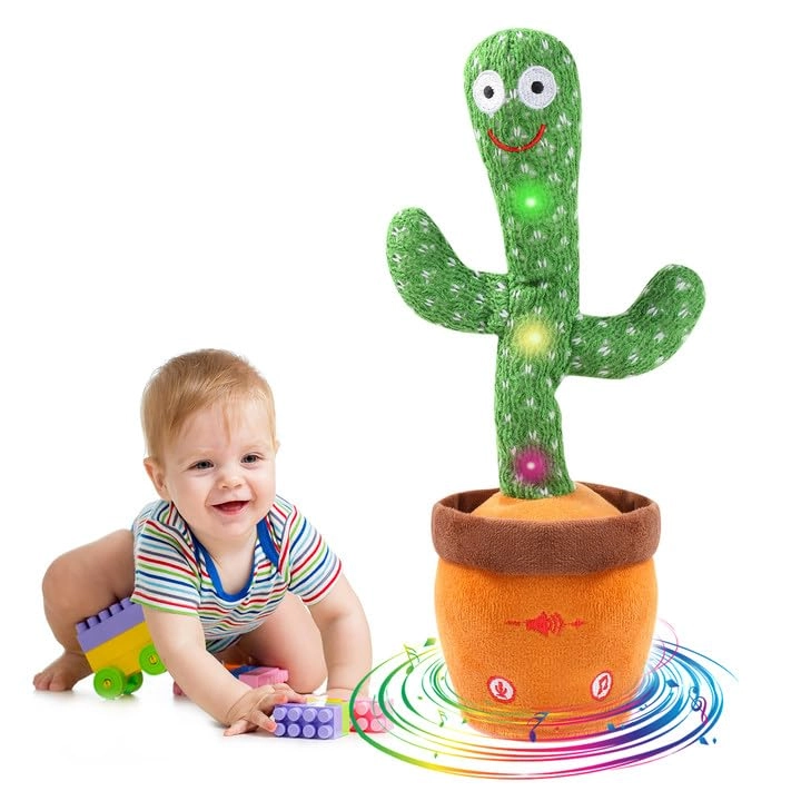 MIAODAM Dancing Cactus - Colorful Glowing 120 songs