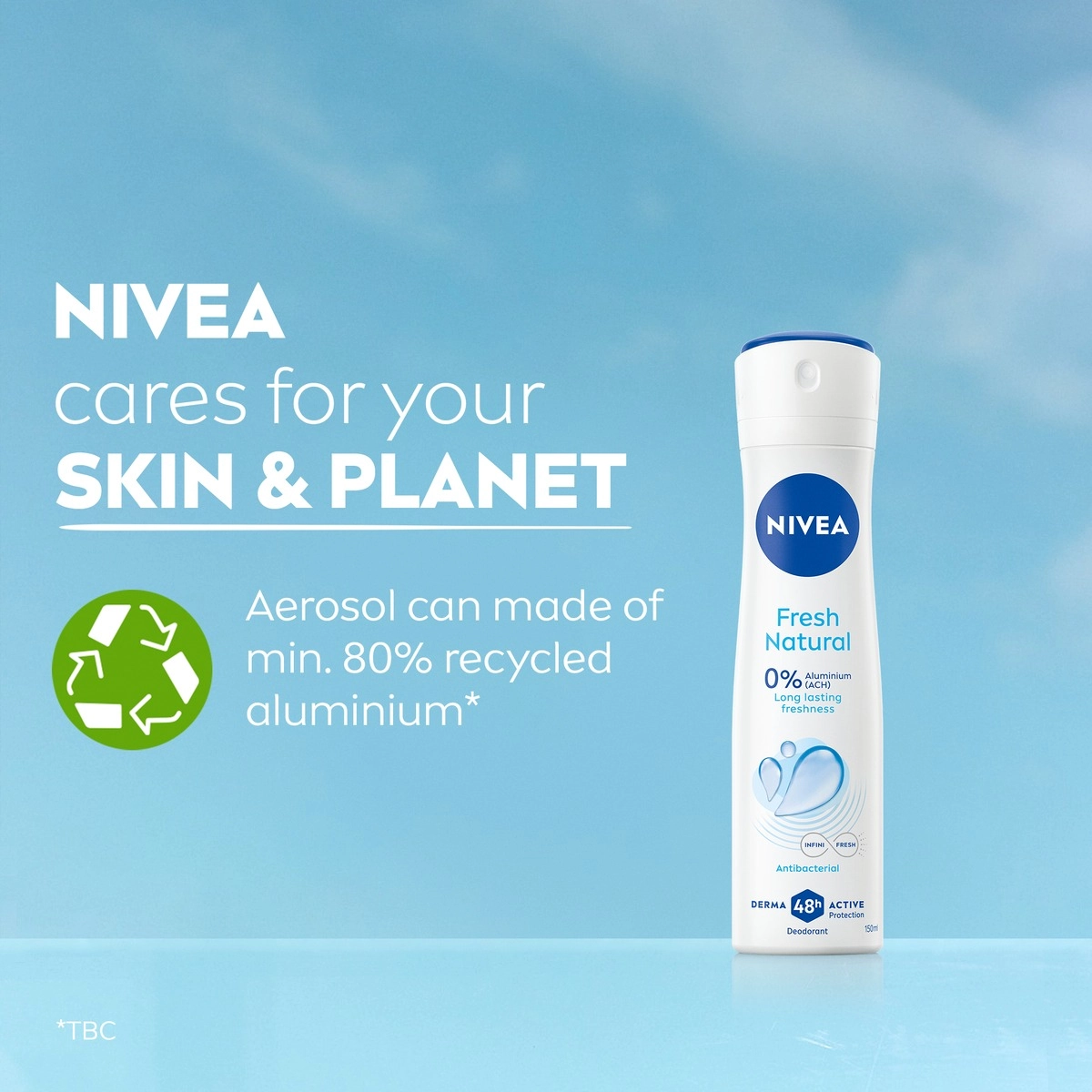 Fresh Natural Deodorant - ocean extracts 150 milliliter