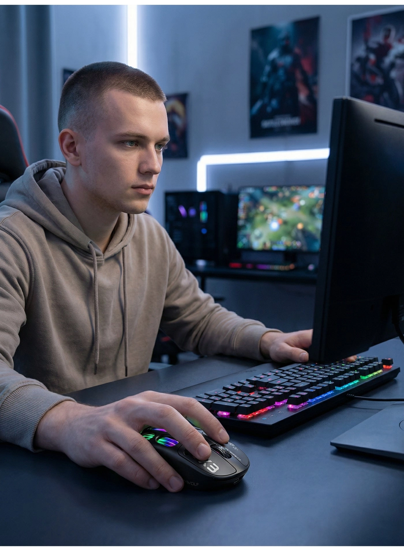 X3 Tri-Mode Gaming Mouse - Wireless