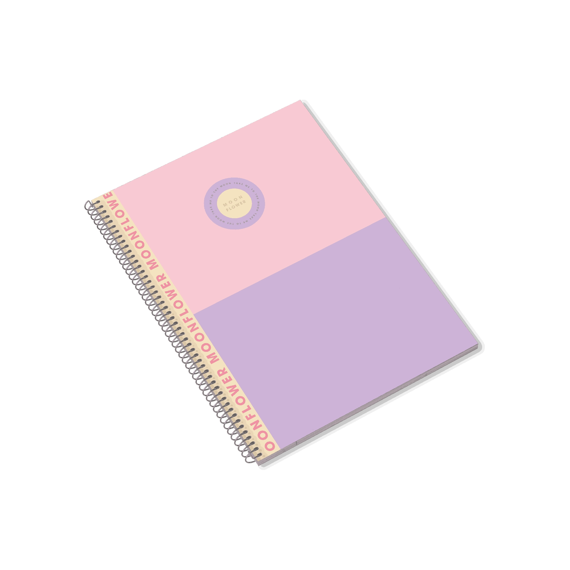 Moon Campus A4 Spiral - 100 Sheets