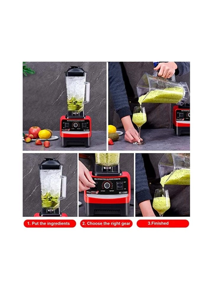 High Power Blender - 4500W