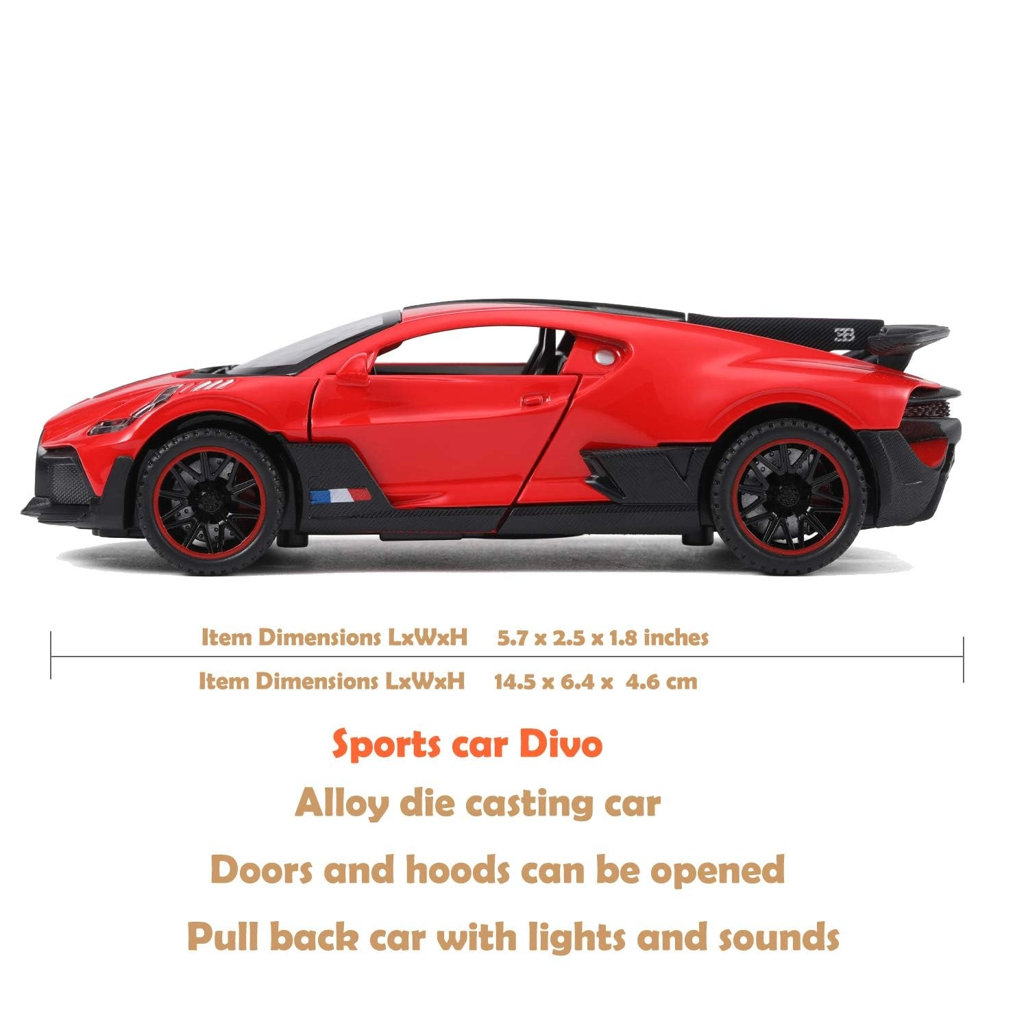 BUGATTI DIVO-RED - 1.0 Count