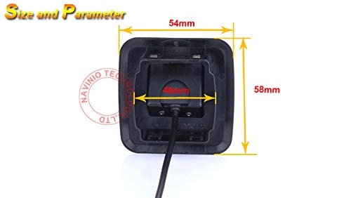 CCD car rear view camera - Night Vision Wireless 1280 x 720 pixels