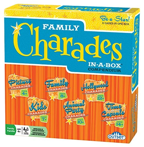 Charades Party Game - English Ages 4 and up