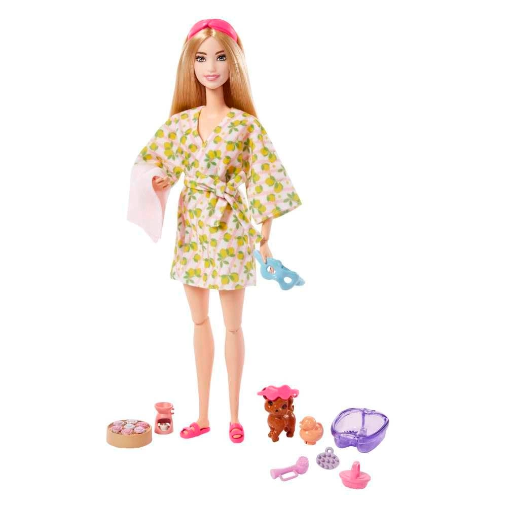 Barbie Doll with Puppy - Self-Care Spa Day 11 joints Ages 36+