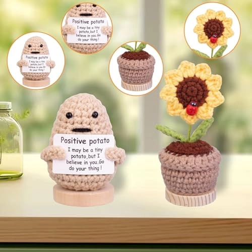 Mini Funny Positive Potato - Fabric Pack