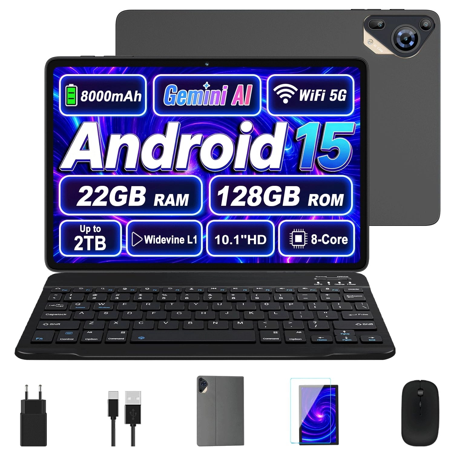 SkyEgg K11 Tablet 10.1" Wi-Fi 22GB RAM 128GB