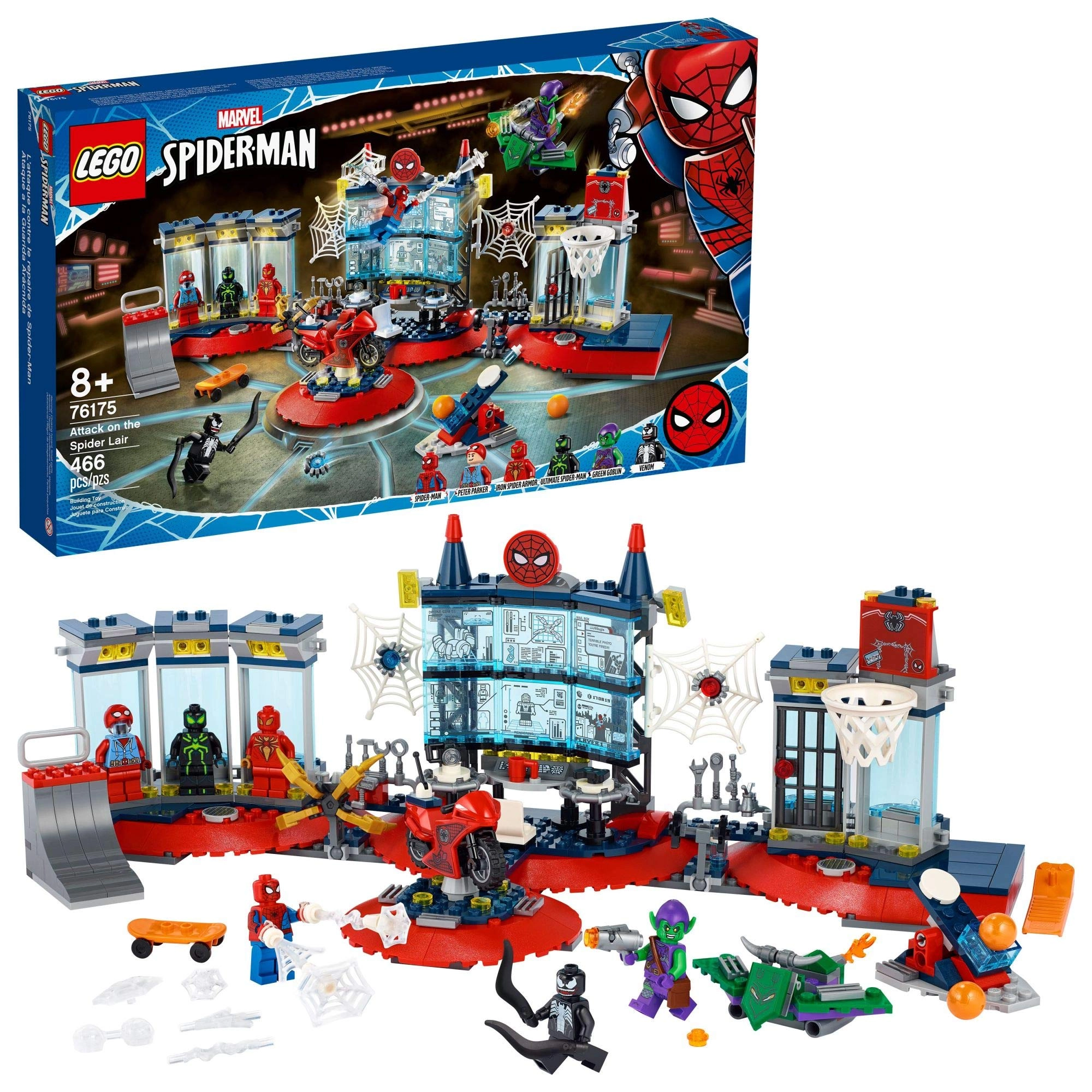 LEGO Marvel Spider-Man Attack on the Spider Lair (76175)