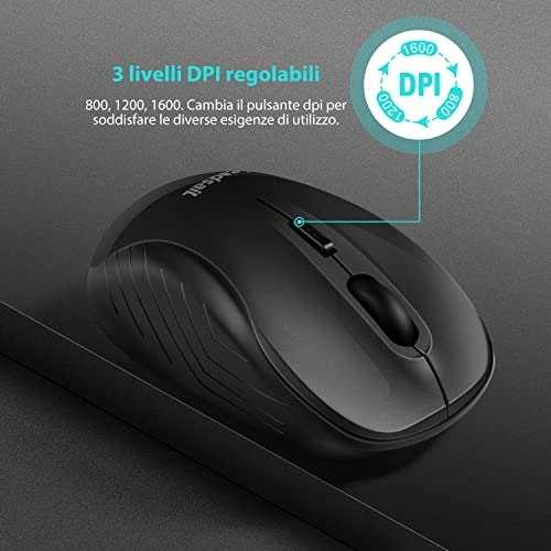 TM009 Wireless Mouse - USB