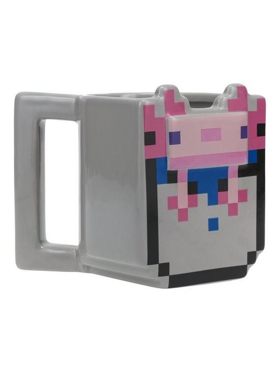 Minecraft Axolotl Shaped Mug