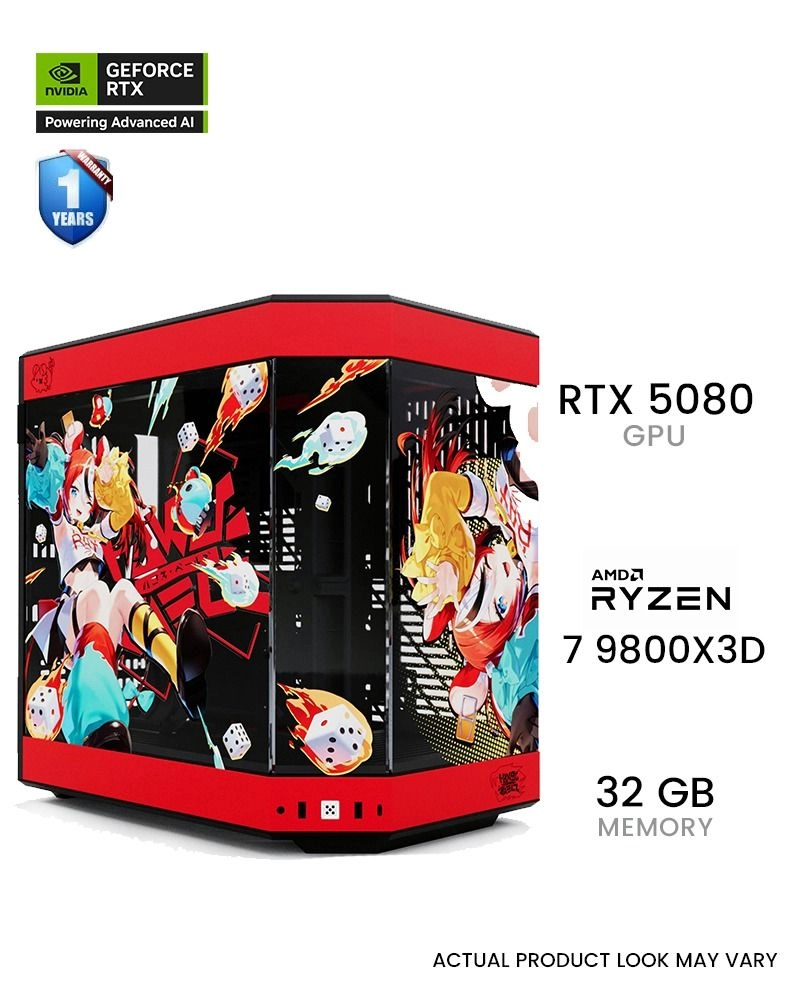 HYTE Y60 - AMD Ryzen 7 9800X3D 32GB 1TB