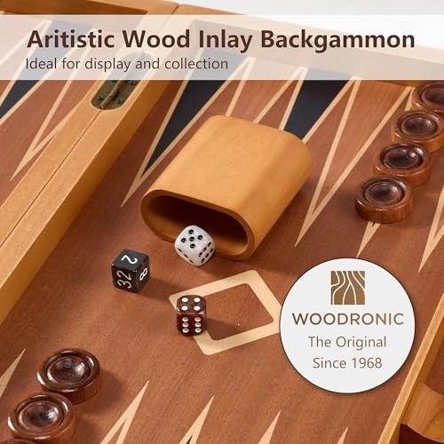 Backgammon - Wooden Folding