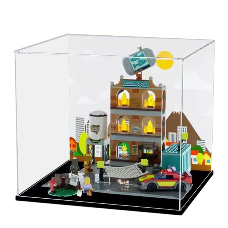 Display Case for LEGO City 60321 - Acrylic