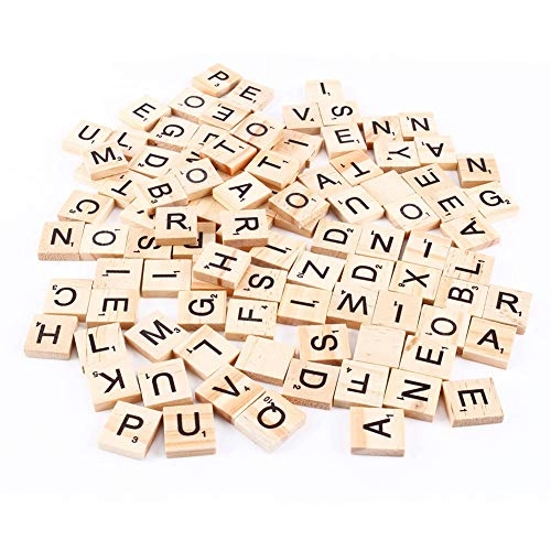Scrabble Tiles - Kid 100 pieces