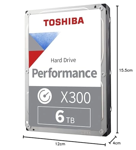 X300 3.5" 7200rpm 128MB SATA (HDWR460UZSVA) - 6TB