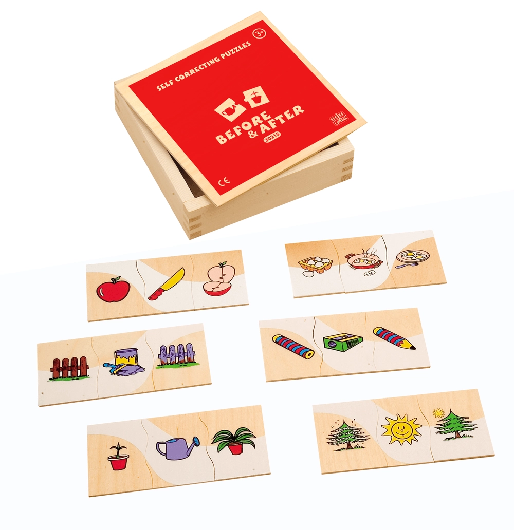 Edu Fun Self Correcting Puzzles - Suitable for 3 years & above