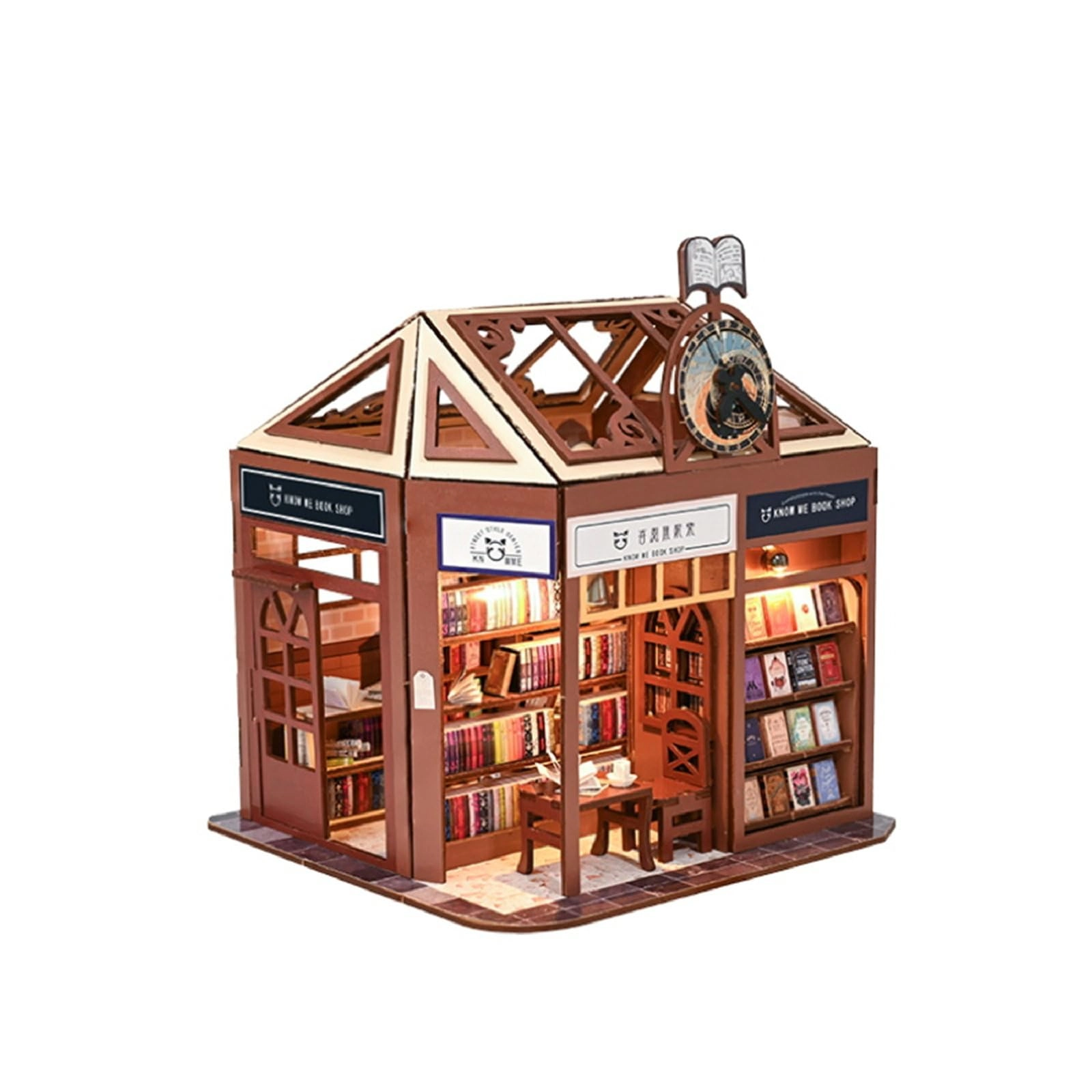 Miniature Dollhouse - Book & Coffee
