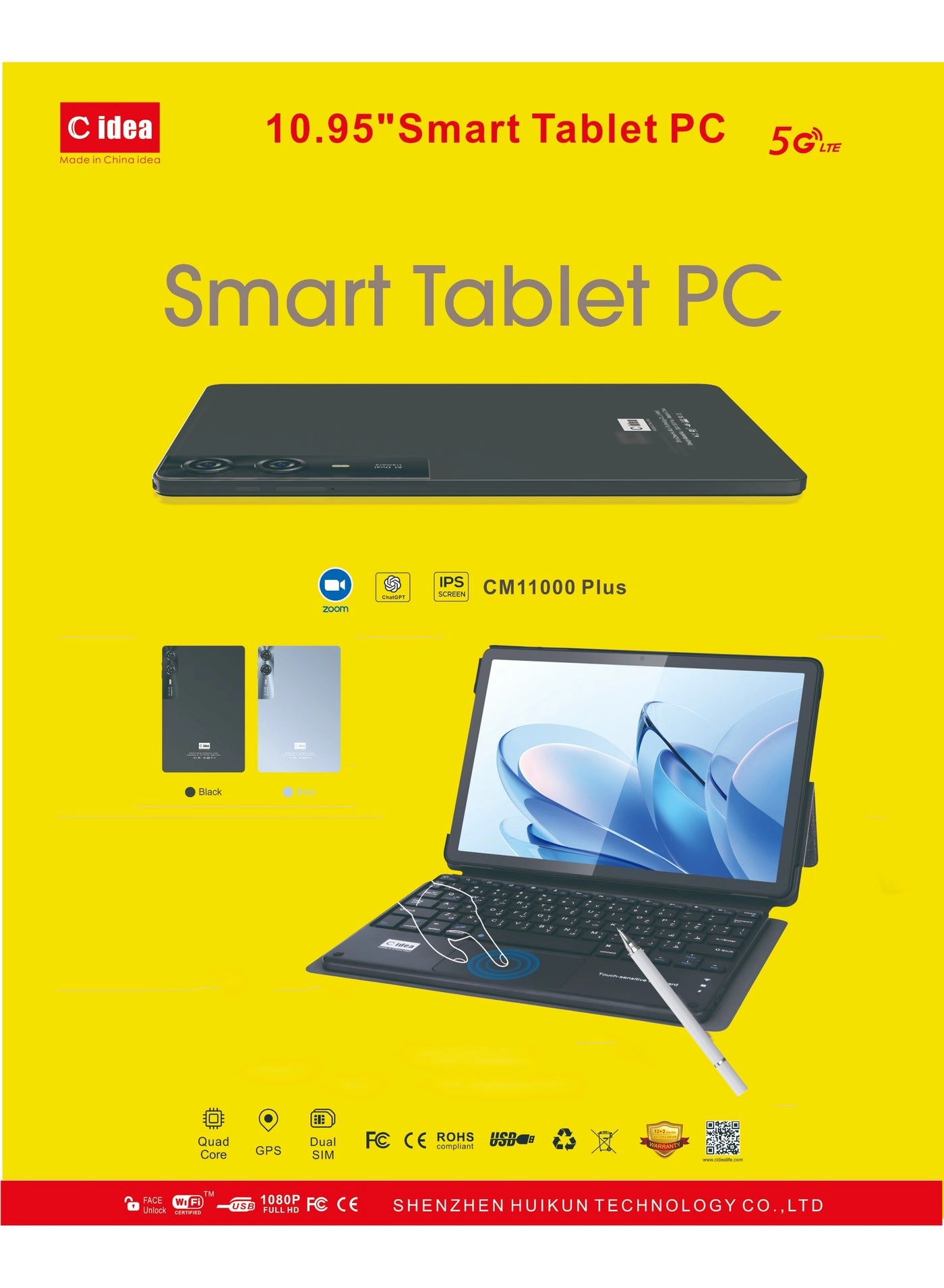 CM11000 Plus - 8GB 10.95in 1TB