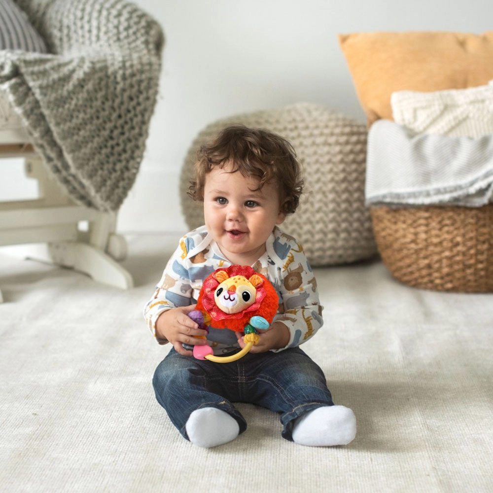 Shake & Explore Lion Rattle - 3 Months