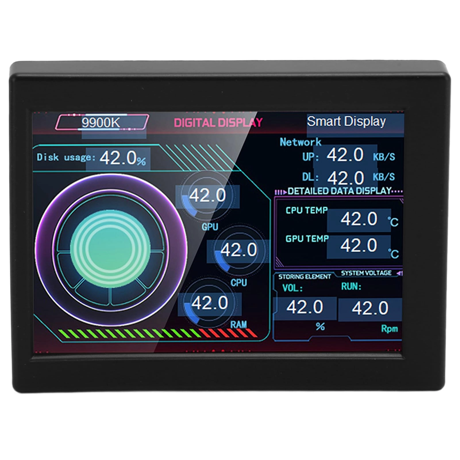 Goshyda 3.5in IPS USB Mini Screen - 320 x 480