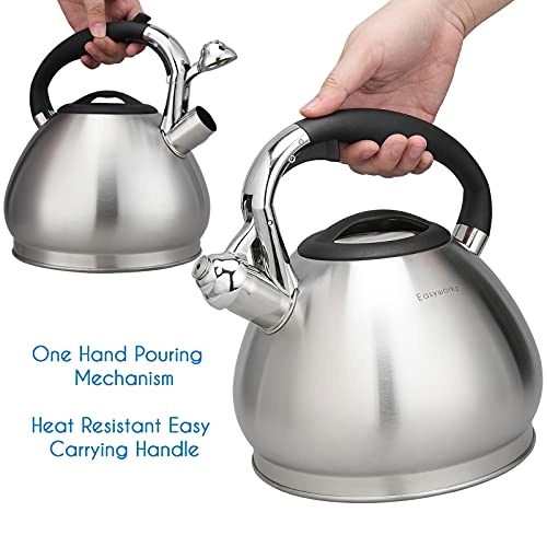 Whistling Stovetop Tea Kettle - 2.3 l