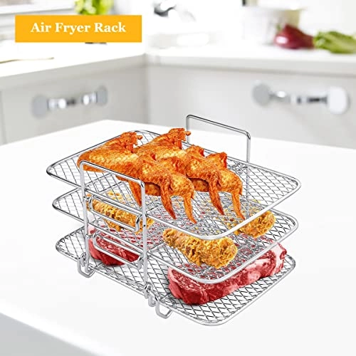 Air Fryer Rack - 304 Food Grade Stainless Steel 3 piece(s)