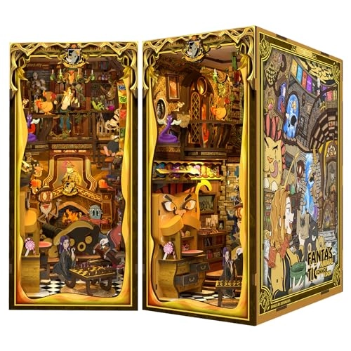 Book Nook Kit - Darkness Common Room miniature