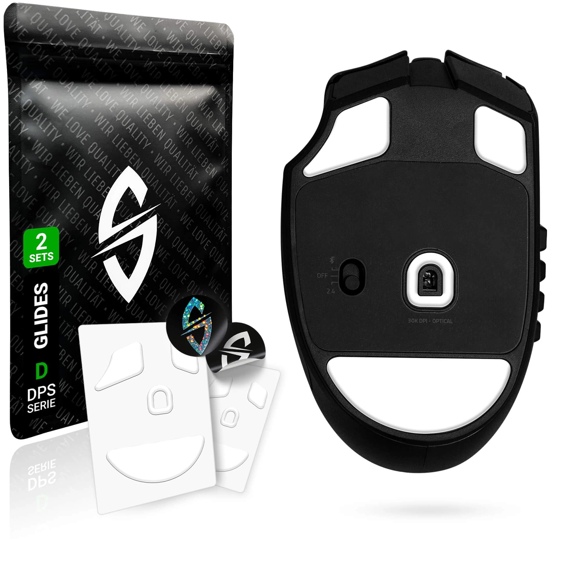 SensoryBoost DPS Glides - Set of 2 PTFE Replacement Mouse Feet