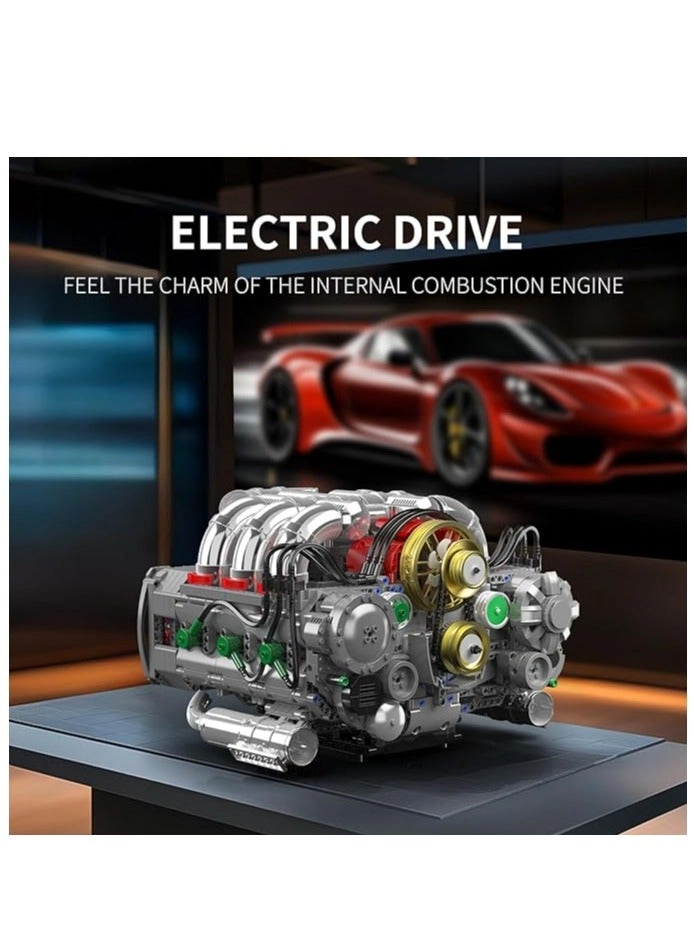 Flat-Six Engine Model Kit (10181) - Battery Box