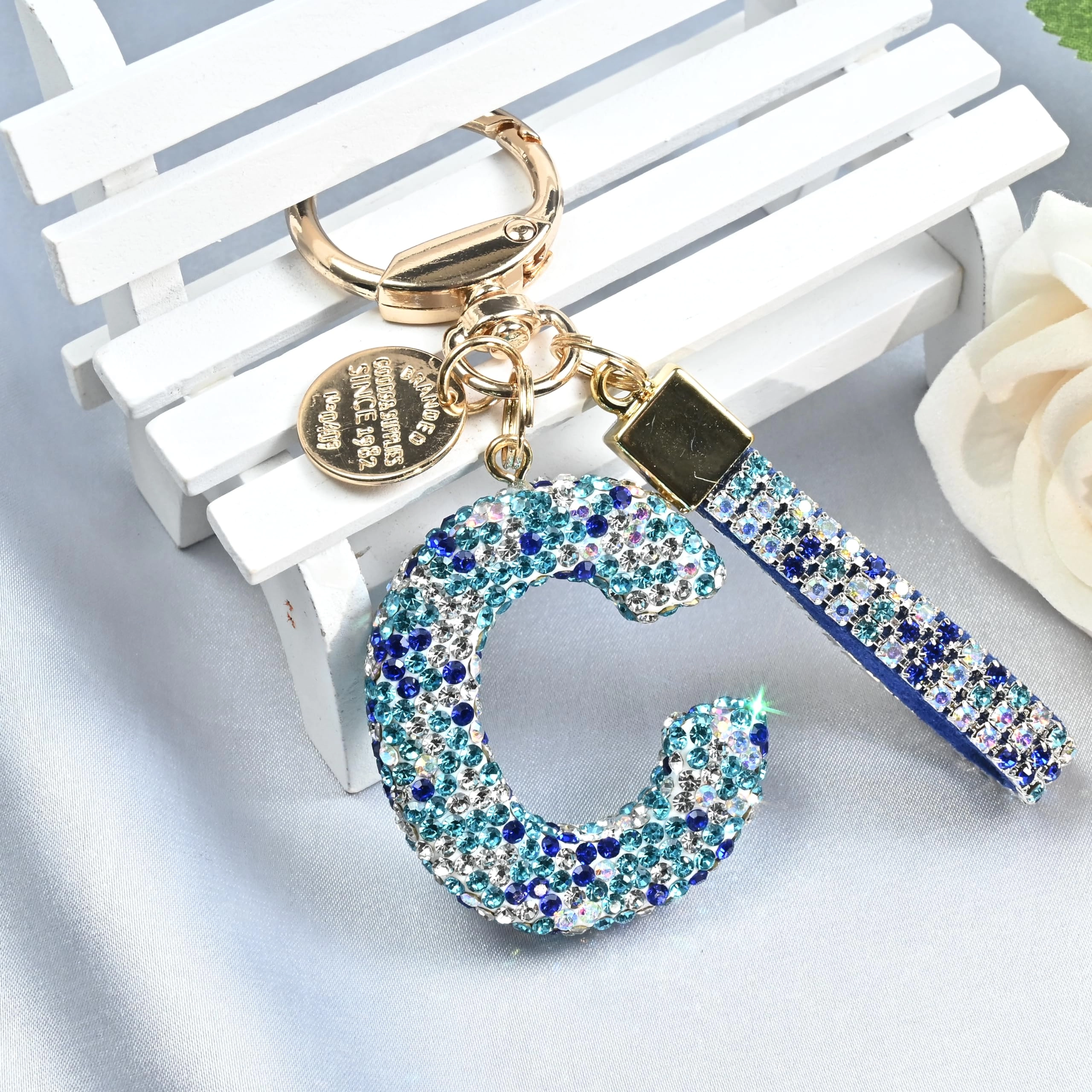 Initial Letter Keychain - Letter
