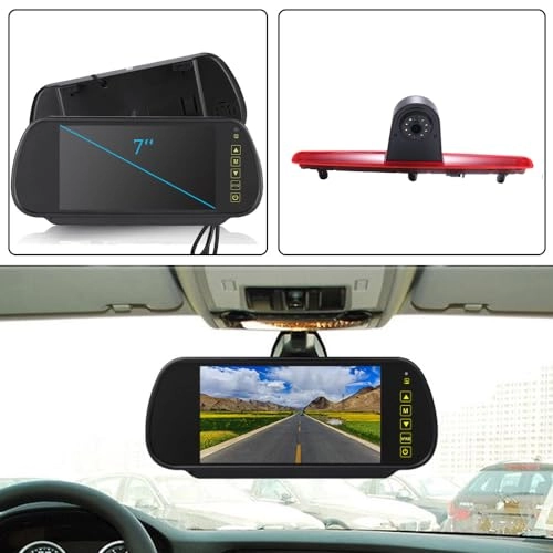 TFT LCD monitor + rear view camera - Night vision 628 x 586