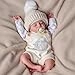 Reborn Baby Doll - 20 Inch Vinyl Newborn Girl Ages 3+ Gift Box